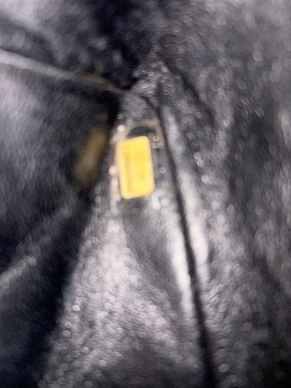 Pre-Loved CHANEL Black Caviar Leather Jumbo Single Flap with Silver Hardware - Picture 16 of 16